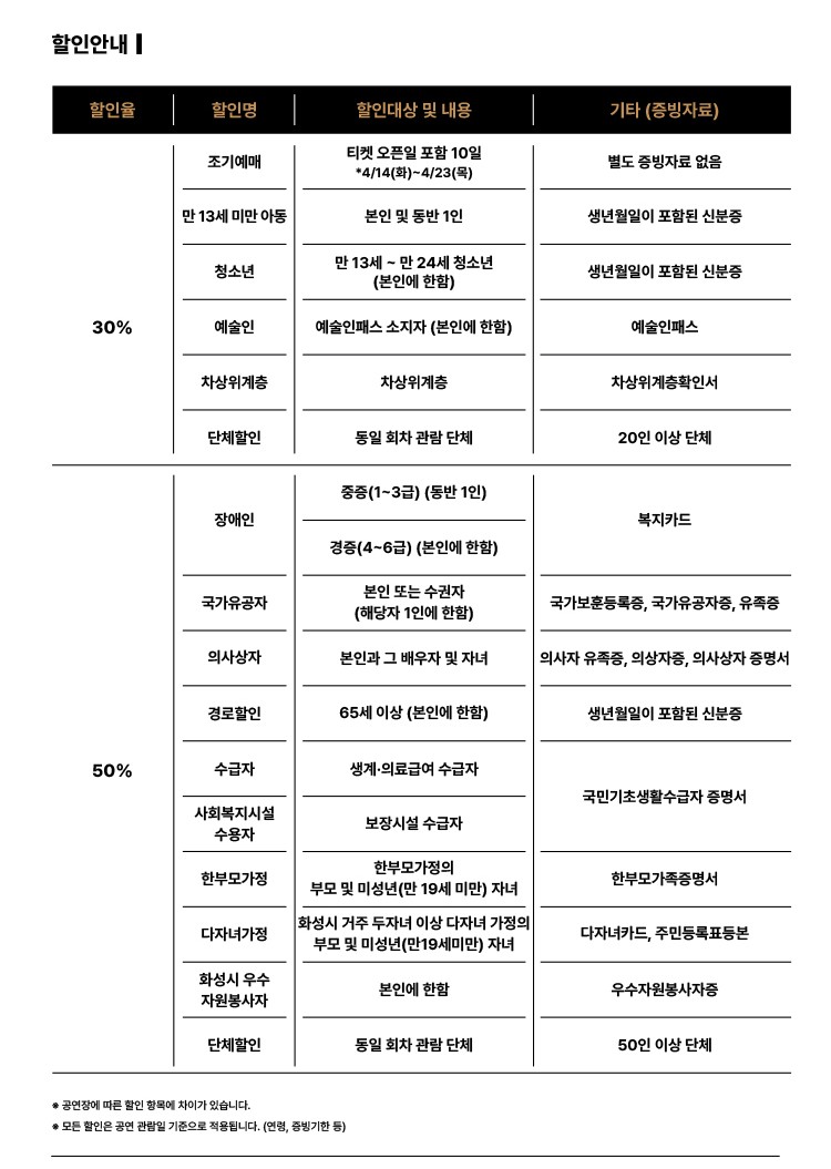 ★빵야 할인안내