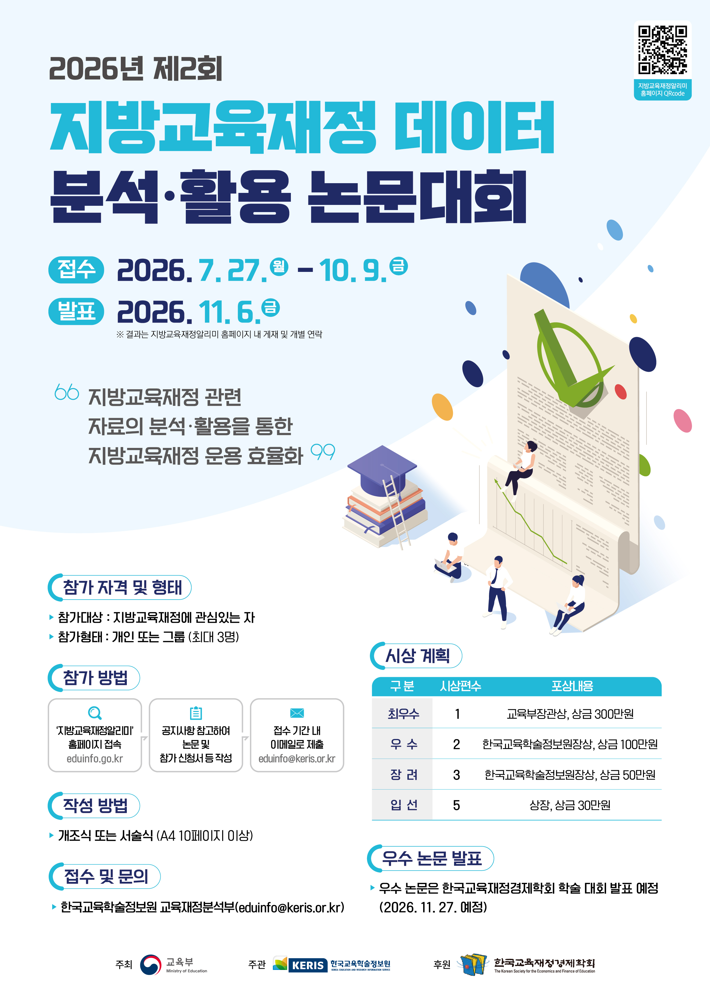 (붙임2) 제2회 지방교육재정 데이터 분석·활용 논문대회 포스터