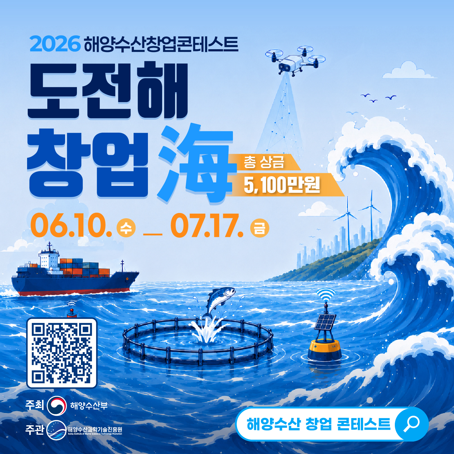 2026년 해양수산 창업콘테스트 배너